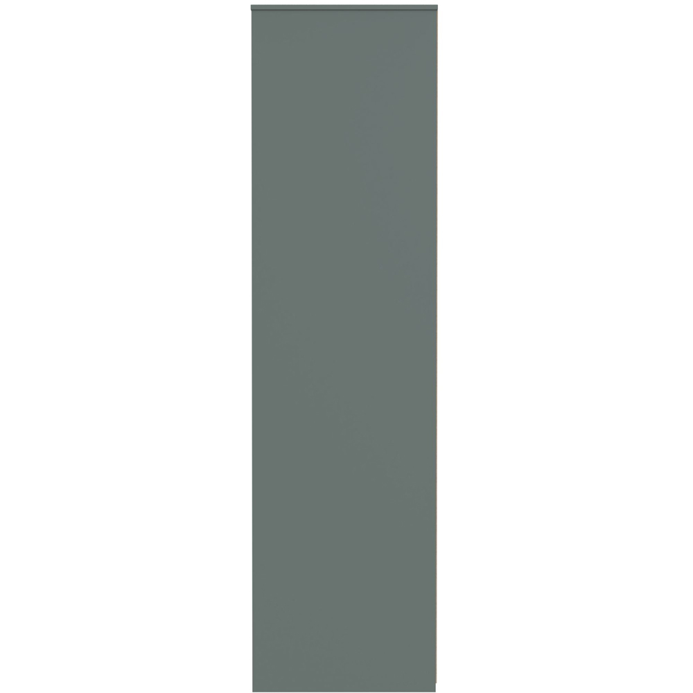 Crowndale 2 Door Reed Green Wardrobe Ready Assembled Image 4