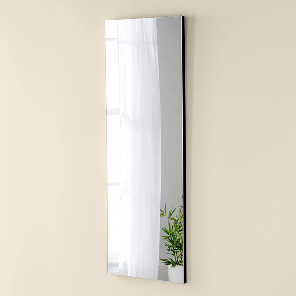 Yearn Seamless Black Rectangle Tall Wall Mirror 120 x 50cm Image 2