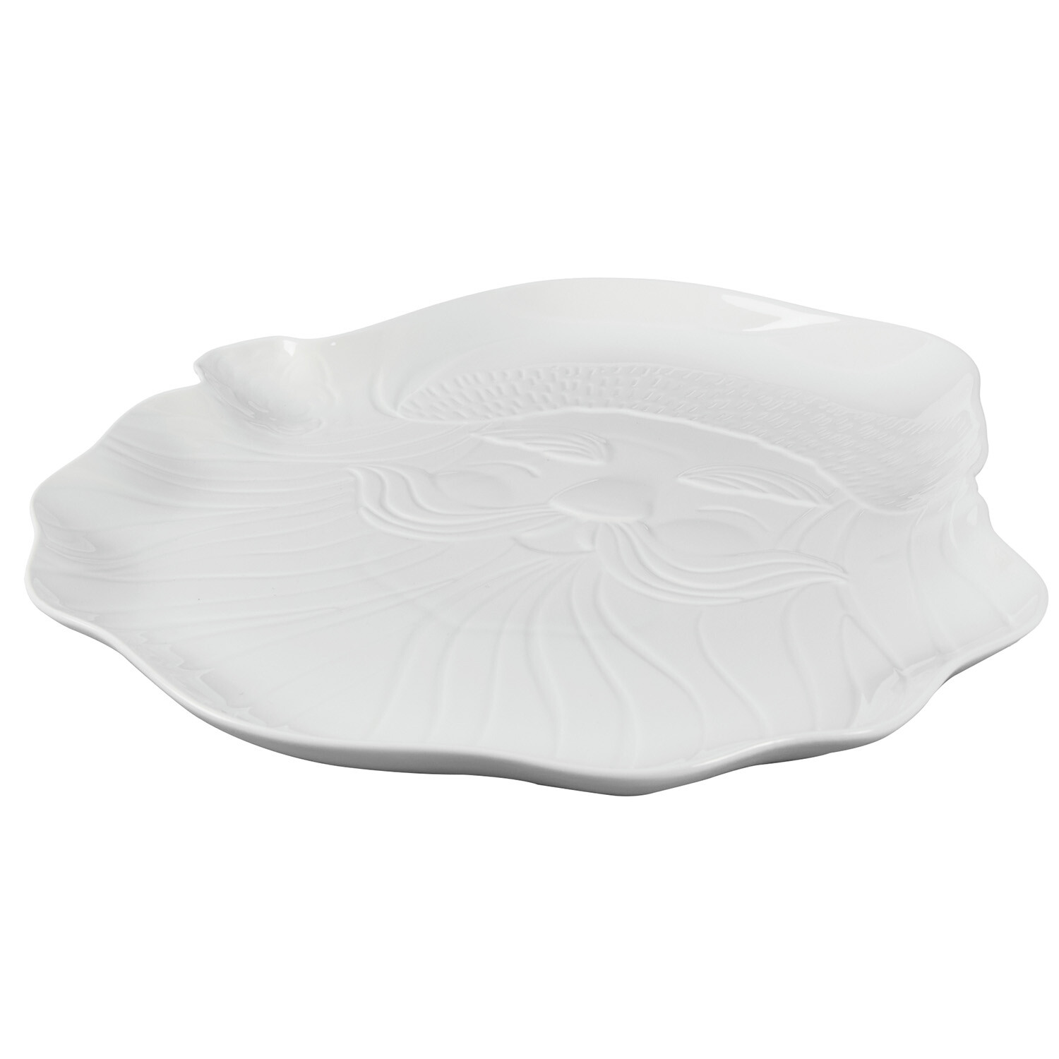 Santa Platter - White Image 2