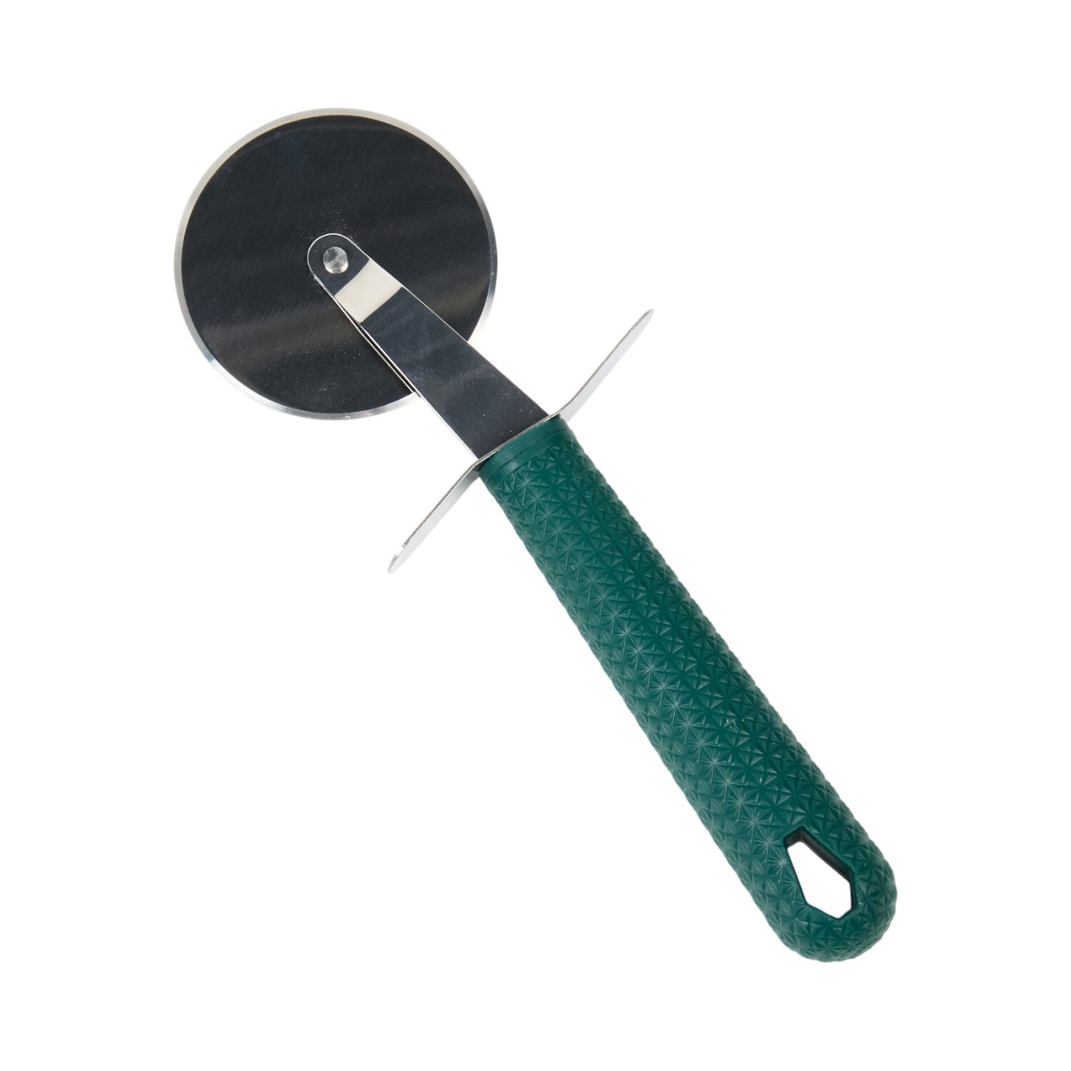 My Kitchen Emerald Geo Handle Pizza Slicer Green Image 3
