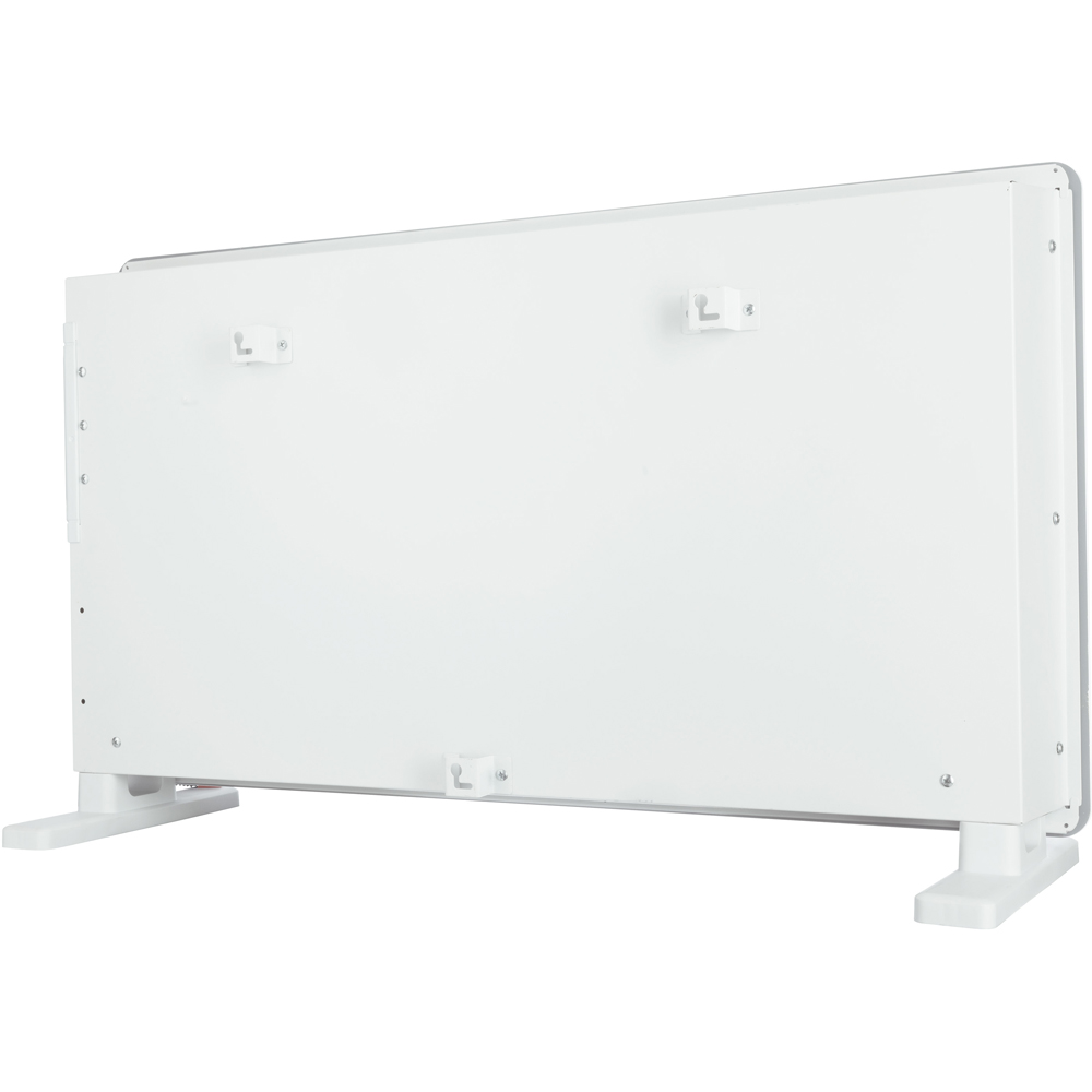 TCP White Glass Heater with Side Control Panel 2000W Image 2