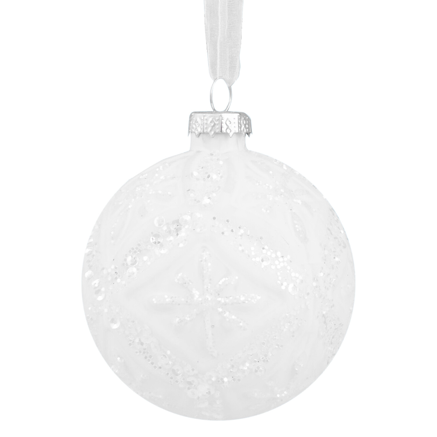 Glitter Detail Bauble Image 2