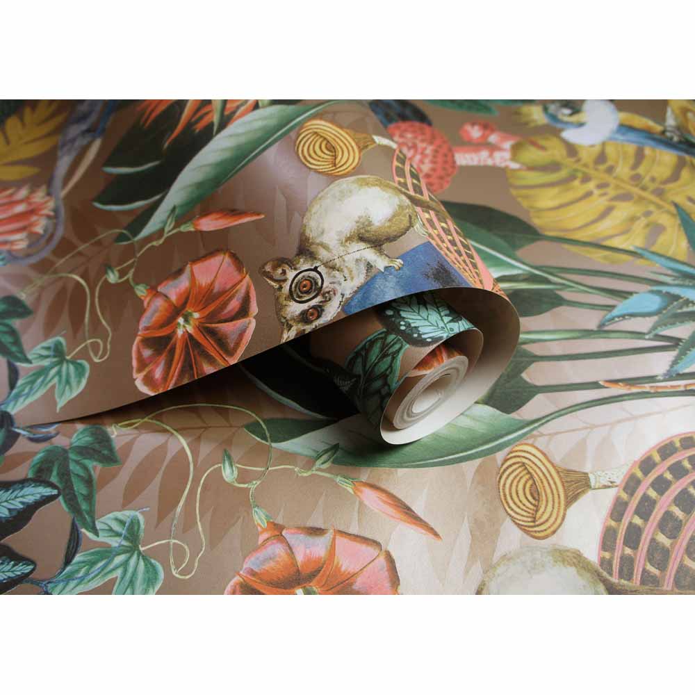 Holden Decor Wonderland Gold Wallpaper Image 2