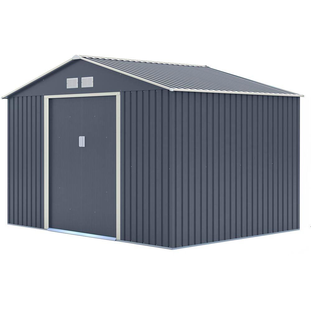 Trentvale 10X8 Metal Apex Shed Image 7