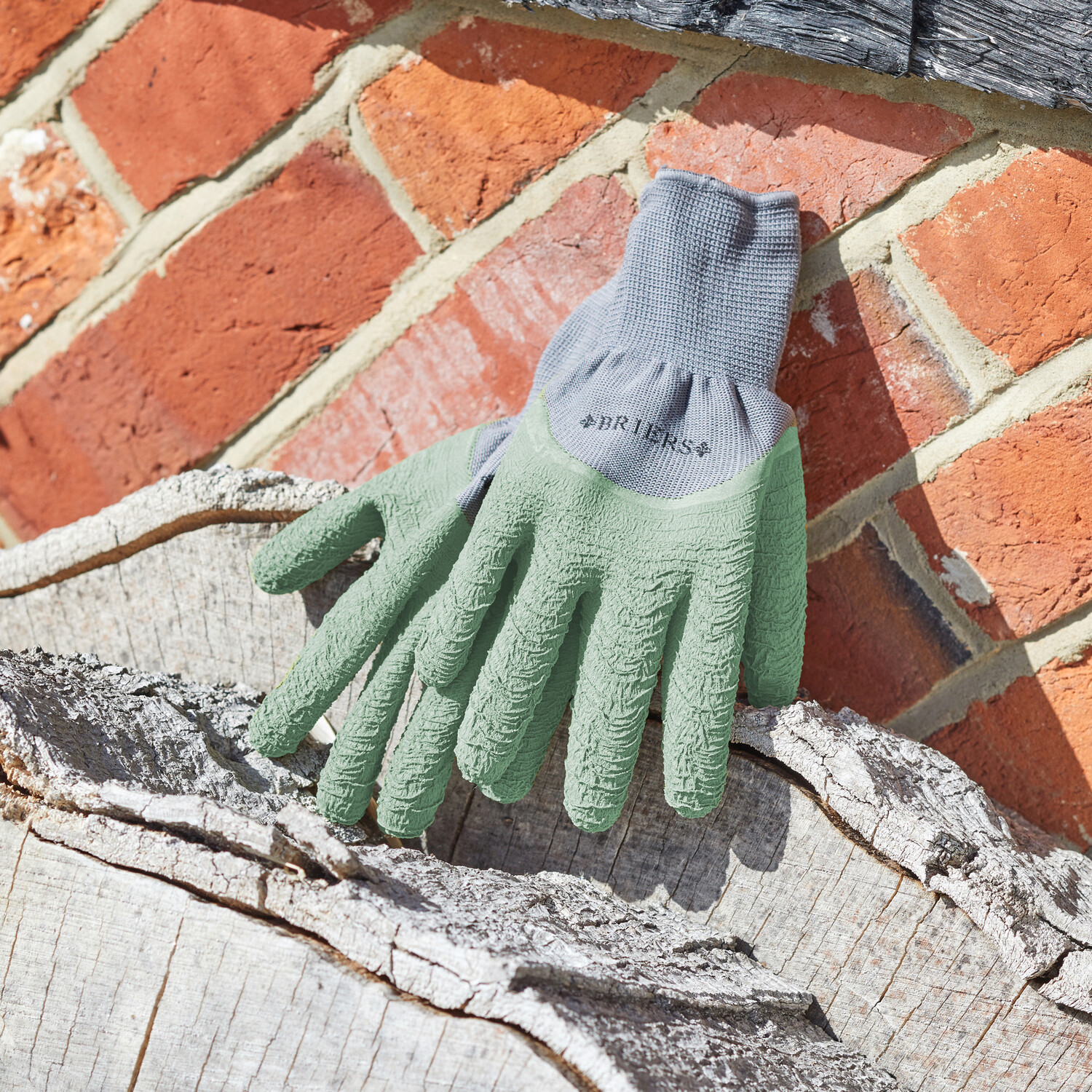 Medium Sage Gardening Gloves Green Image 2