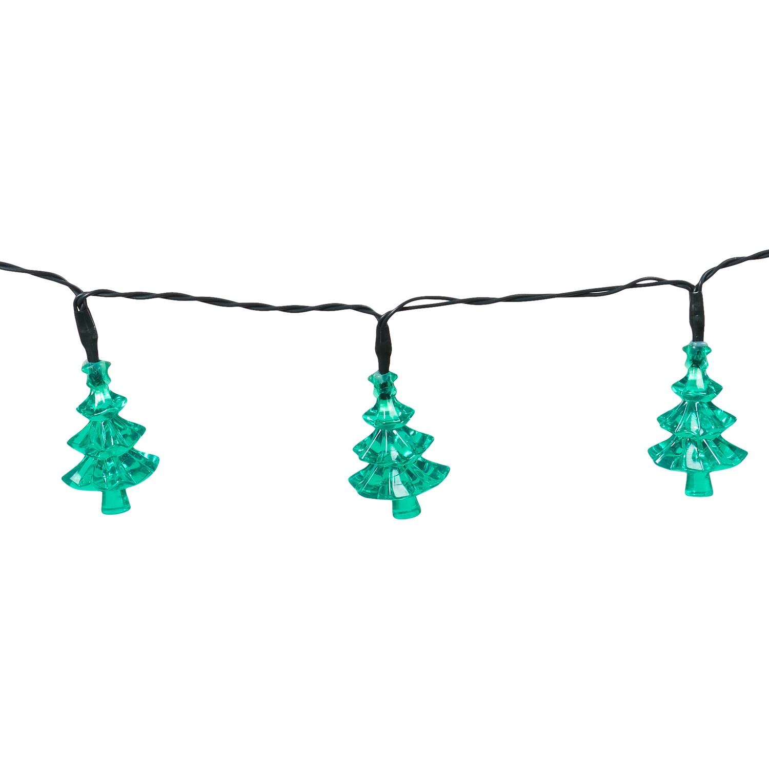 50 LED Christmas Tree String Light - Green Image 3