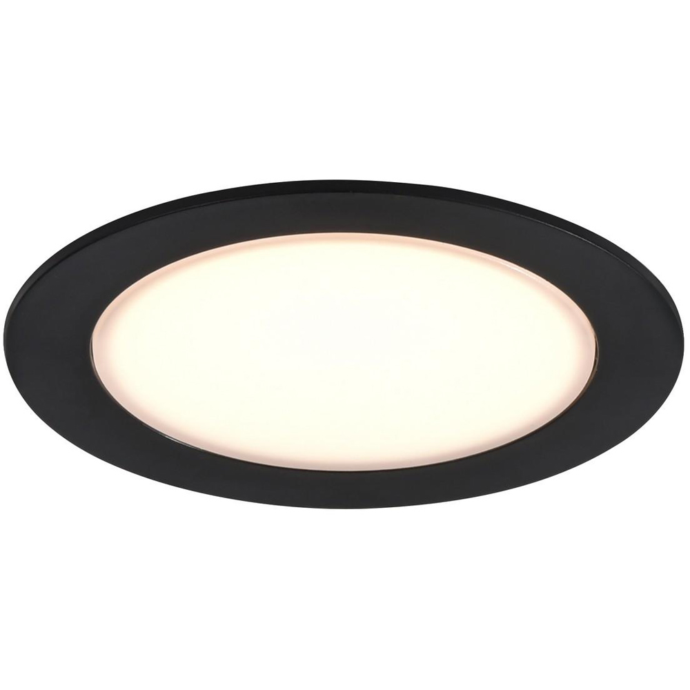Nordlux Olea 3-Kit 345 Lumens 2700K Black LED Downlight Image 4
