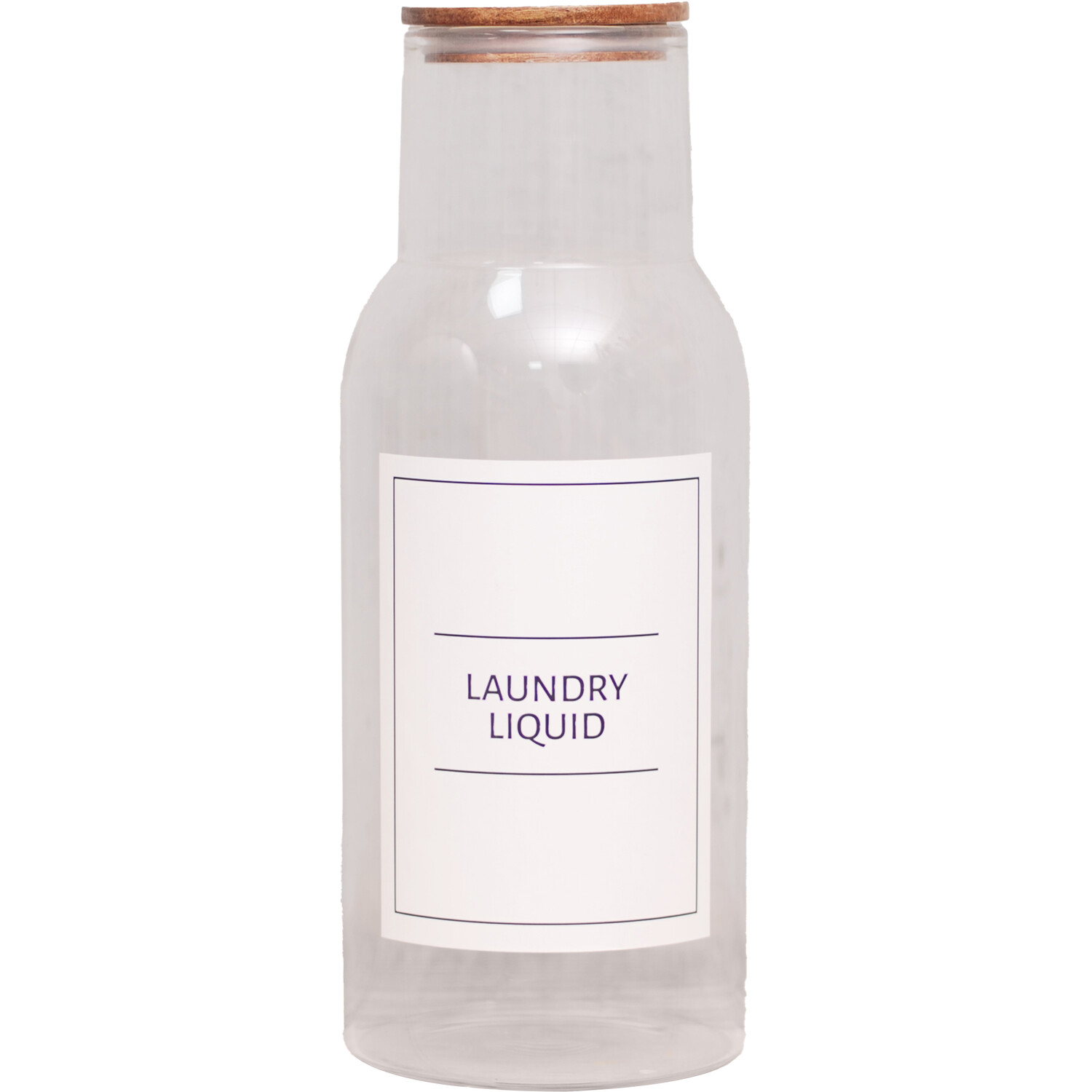 Laundry Liquid Storage Jar 2L Clear Image