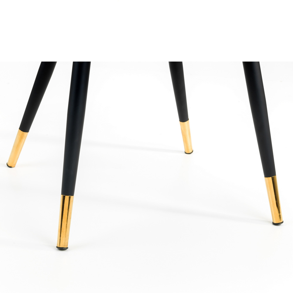 Julian Bowen Hadid Set of 2 Grey Dining Chair Image 7