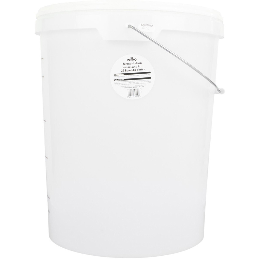 Fermenting Bin and Lid White Image 2