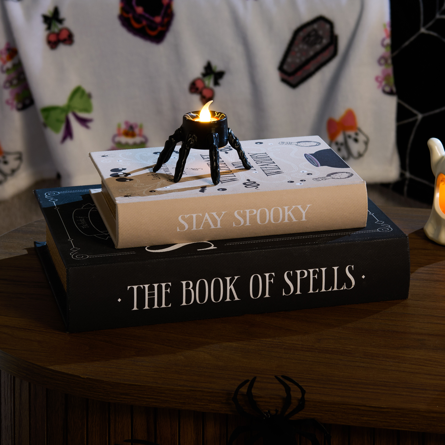 Set of 2 Spooky Book Boxes Multicolour Image 3