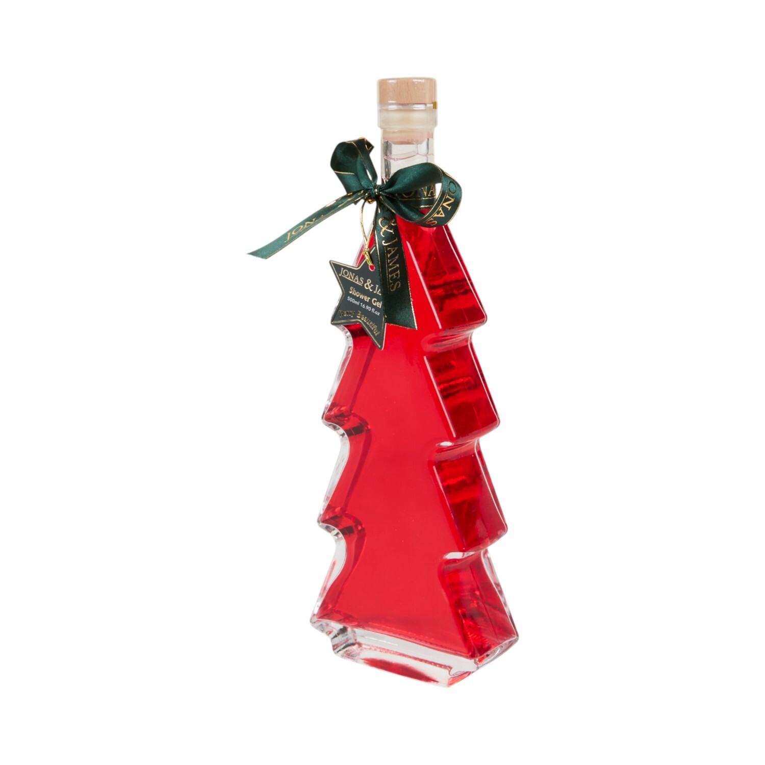 Christmas Tree Pomegranate Shower Gel 500ml Red Image 2