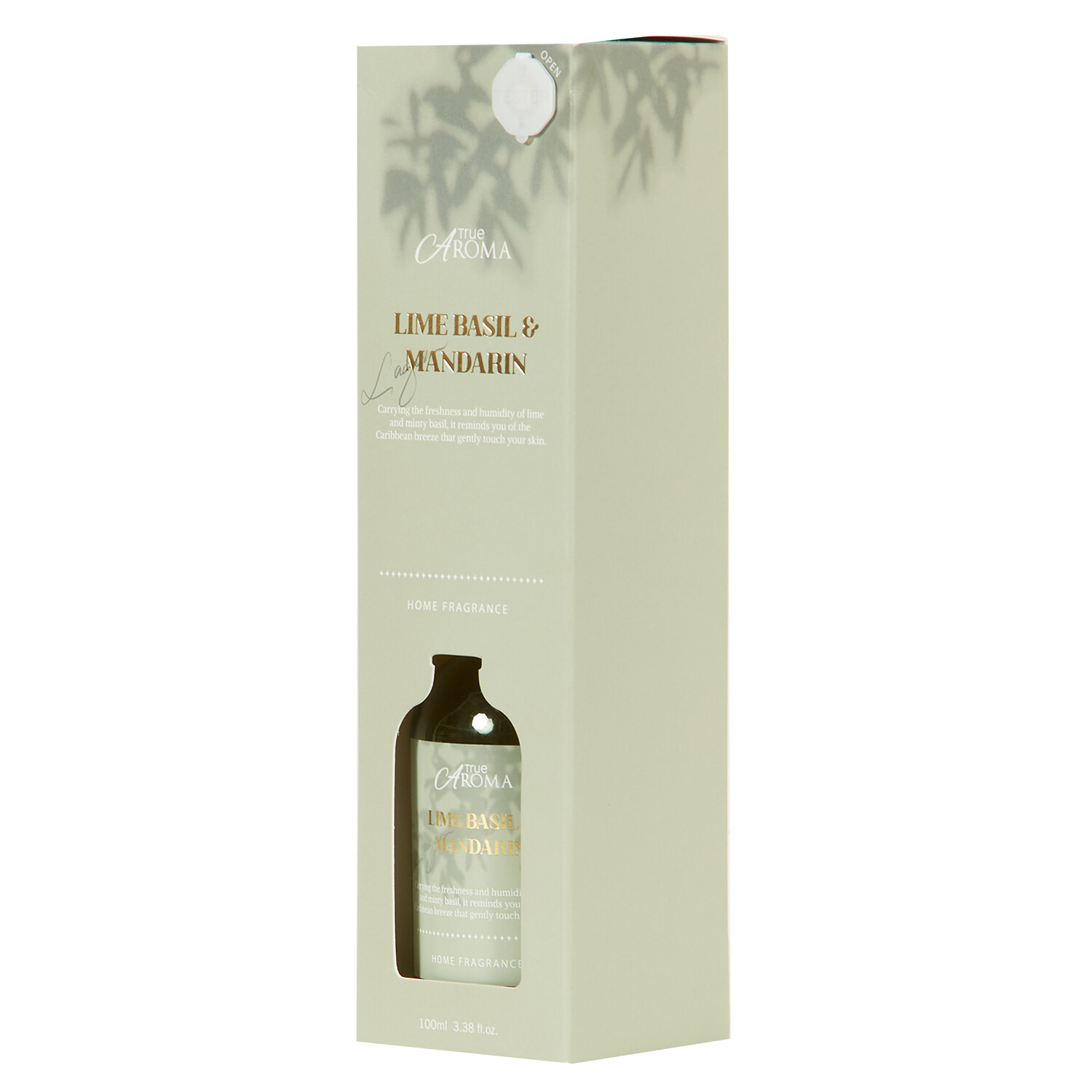 Lime Basil and Mandarin Diffuser - Green Image 2