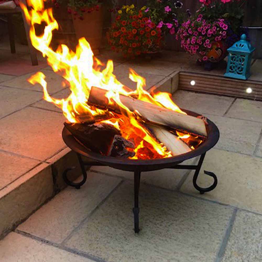 Charles Bentley Medium Round Fire Pit Image 2