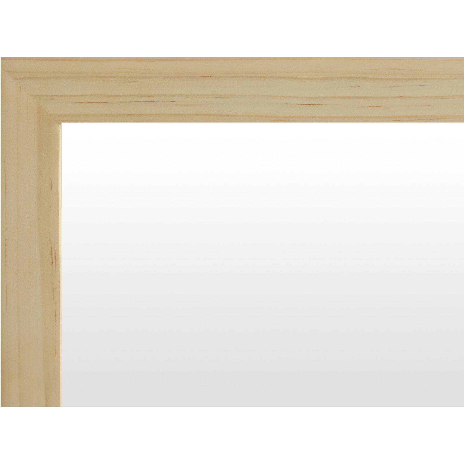 Ashdown Wooden Shelf Mirror Natural Image 6
