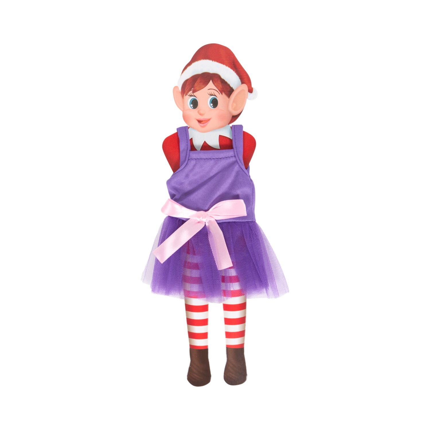 Elf Ballerina Festive Outfit - Purple Image 3