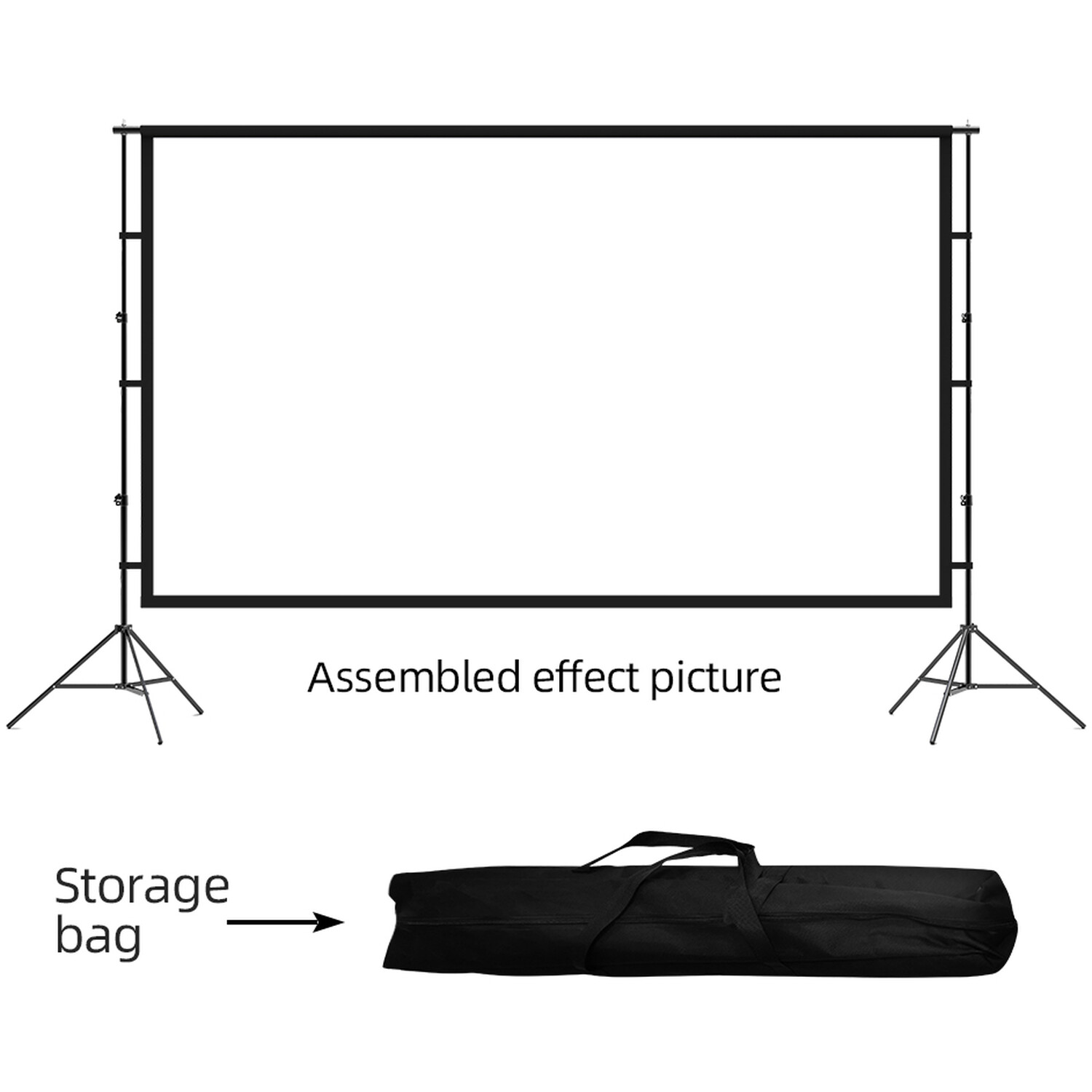 Outdoor Essentials Projector Screen 207 x 230cm Image 2