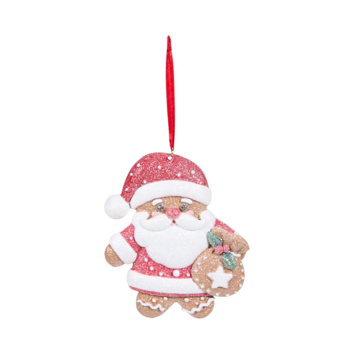 Iced Gingerbread Hanging Decoration Image 6