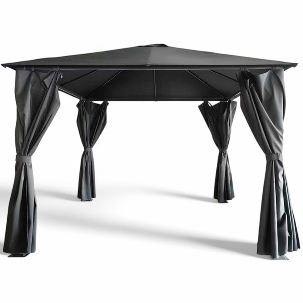 Royalcraft Titan 3 x 3m Grey Galvanised Steel Gazebo Image 2