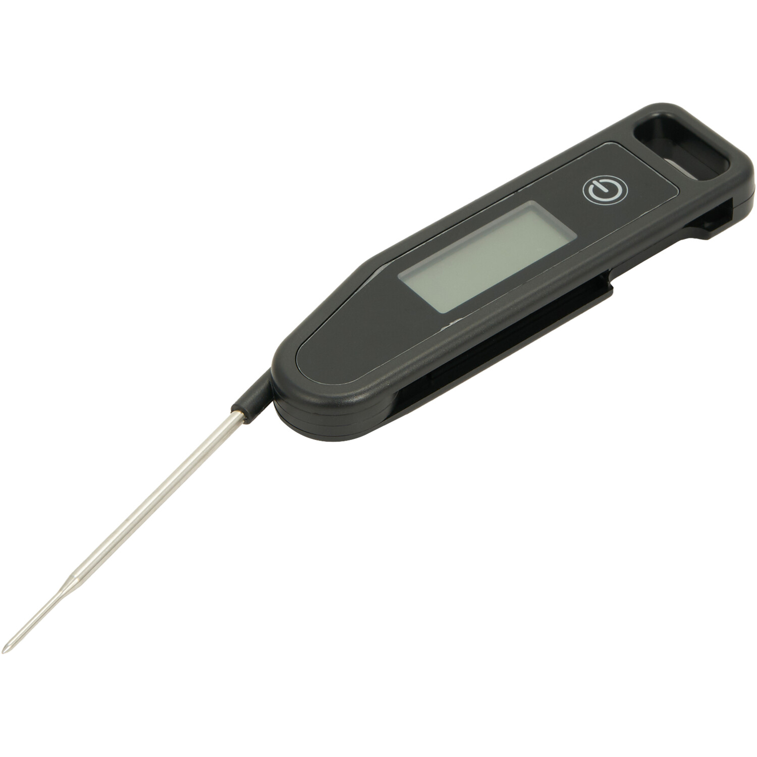 Kitchen Master Foldable Digital Food Thermometer - Black Image 2