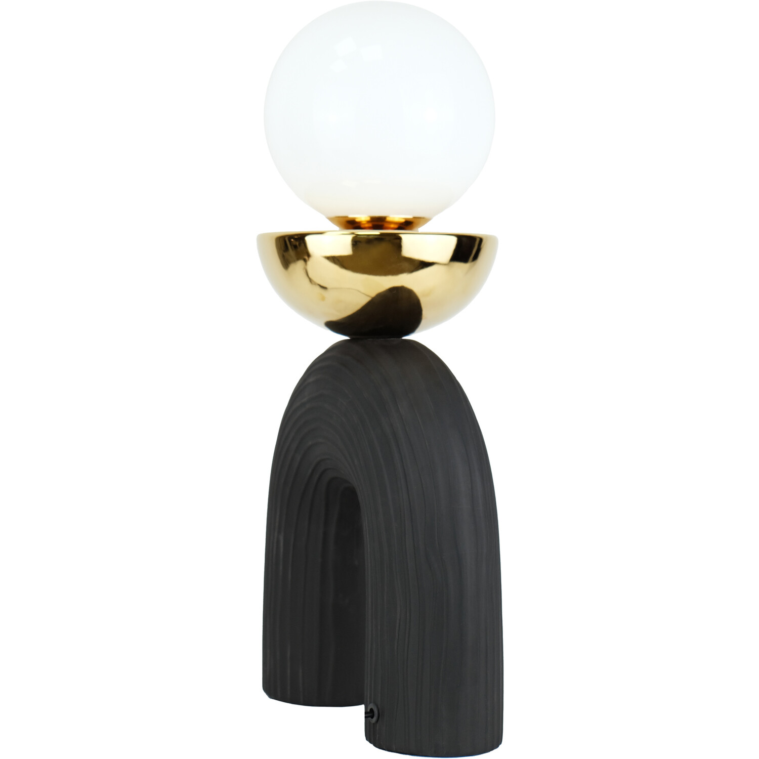 Ozias Table Lamp Black and Gold Image 10