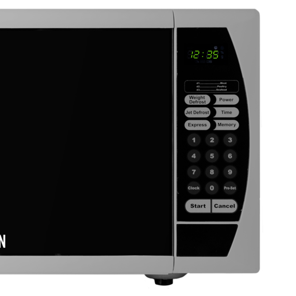 Haden 199645 Silver Microwave 20L Image 3