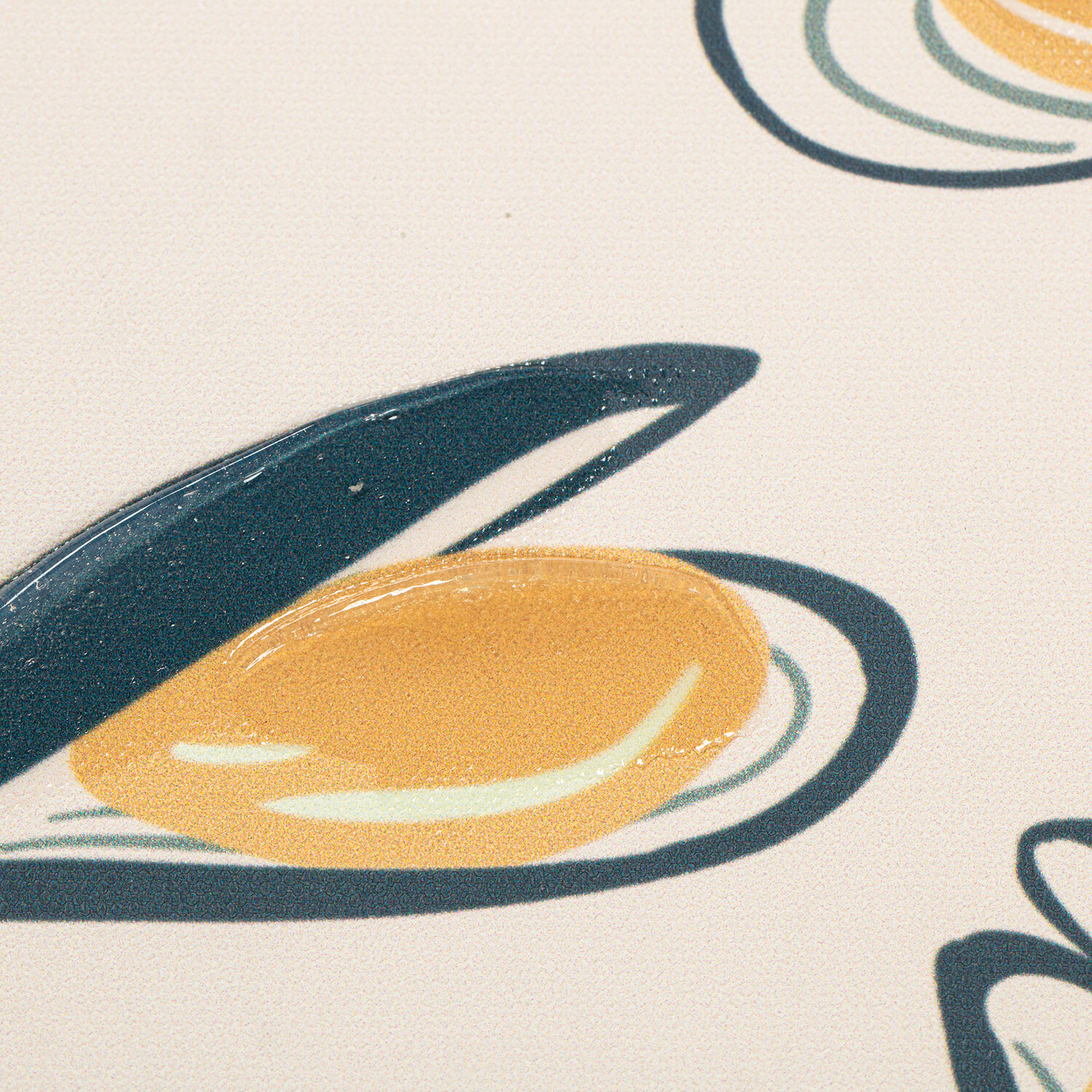 Seafood Assortment Colourful Canvas Image 8