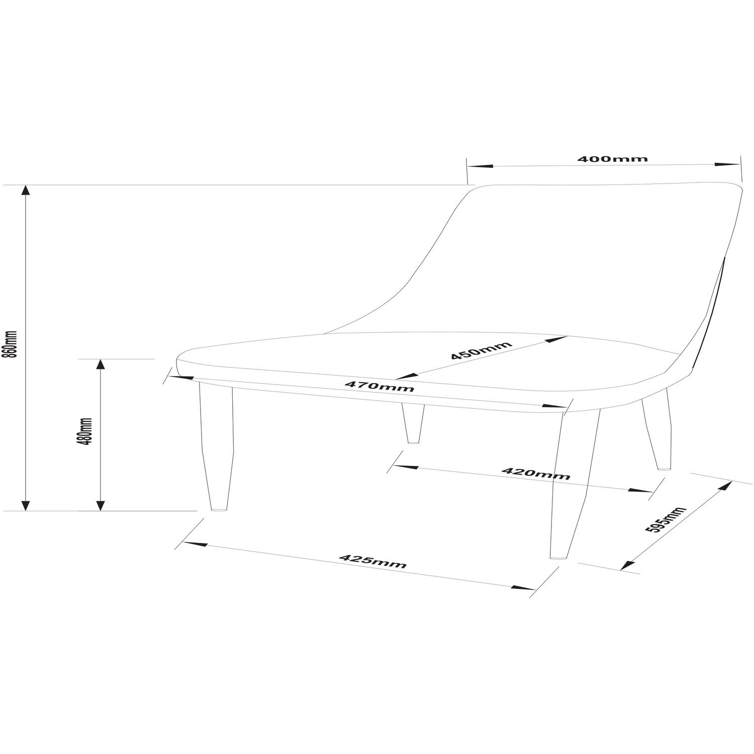 Chester Set of 2 Light Grey Dining Chair Image 5