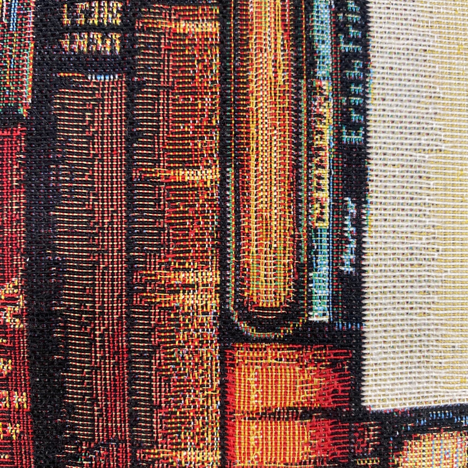 Library Cushion Multicolour Image 2