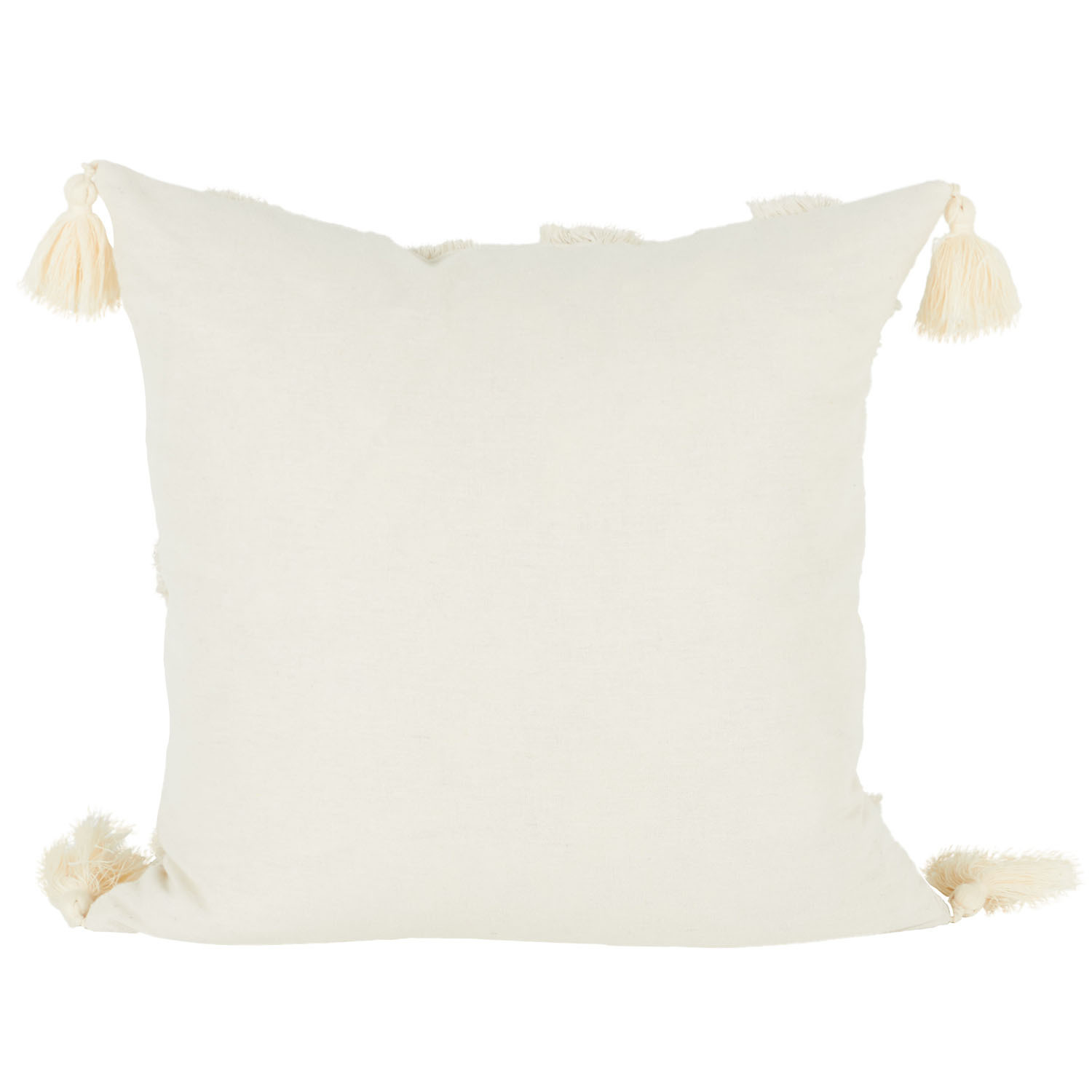 Aliyah Tufted Chevron Cushion - Natural Image 2