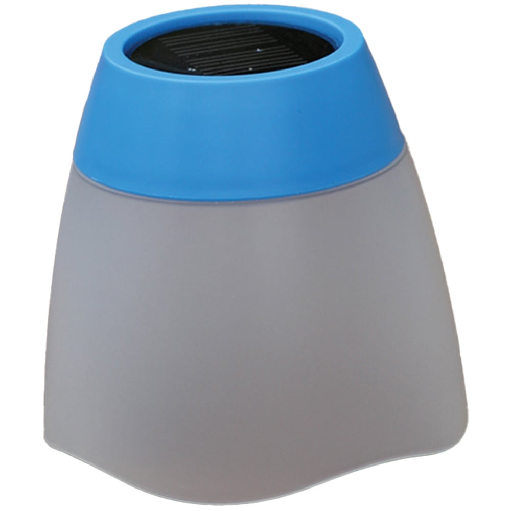 Luxform Blue Tumbler Solar Table Light Image 1