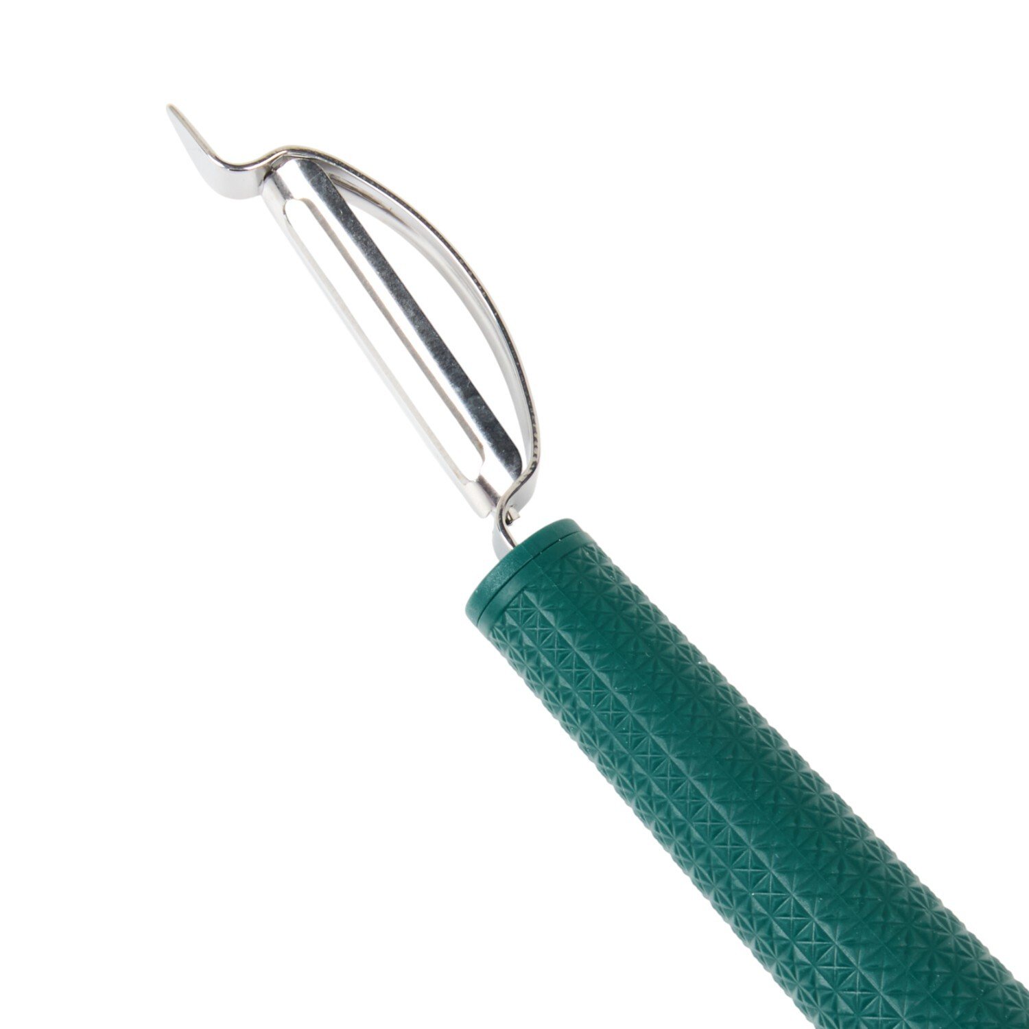 My Kitchen Emerald Geo Handle Peeler Green Image 3