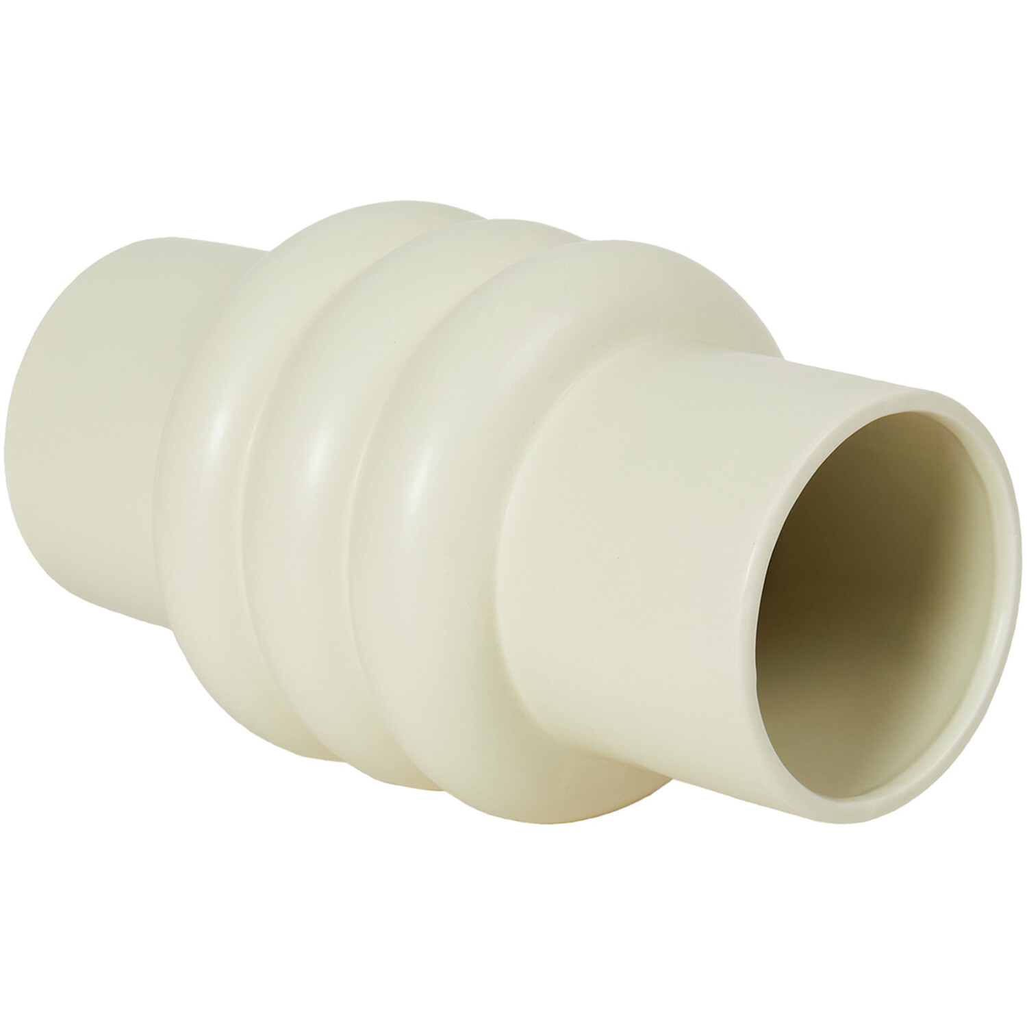 Cleo Abstract Vase - White Image 7