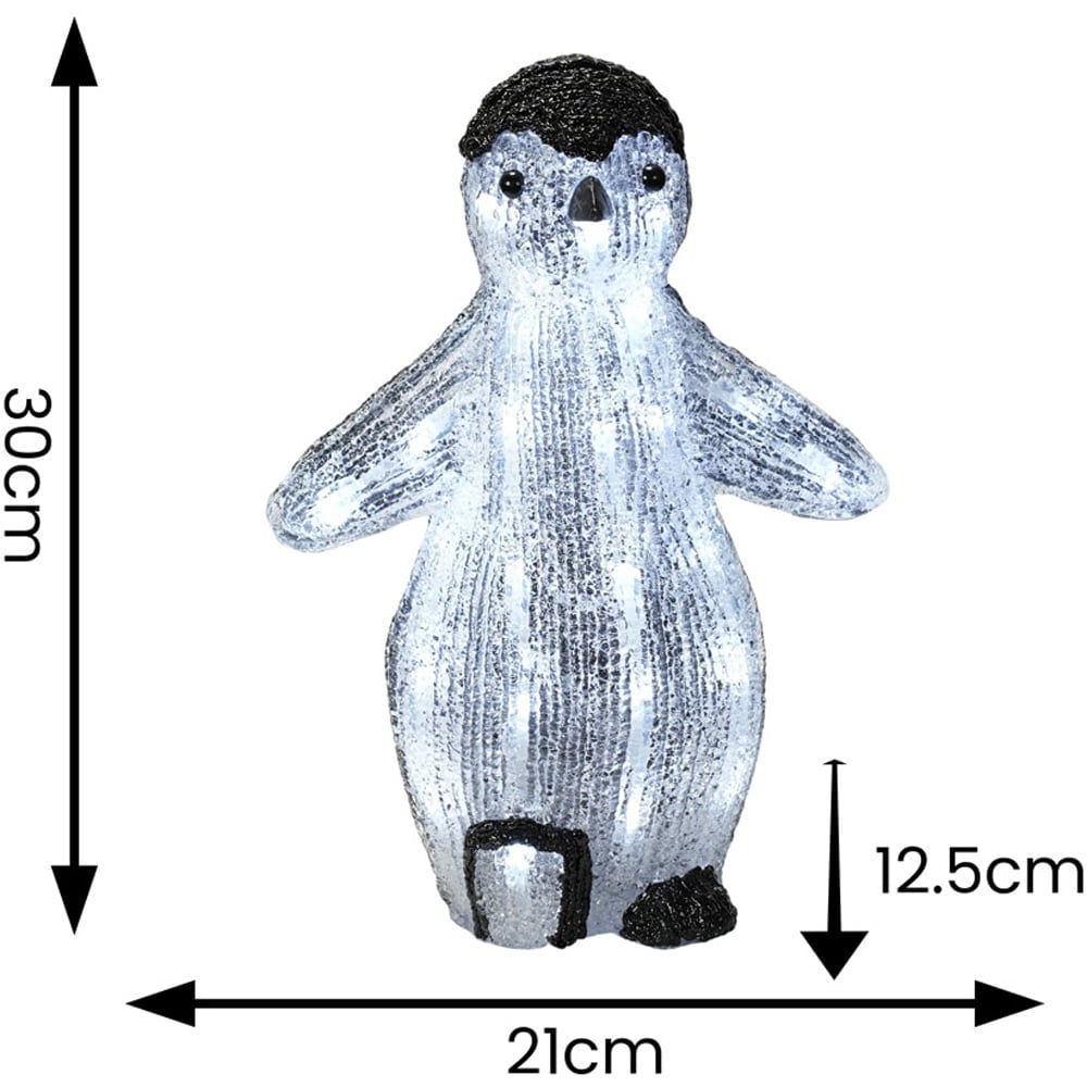 ValueLights Poppy Penguin LED Christmas Decoration Image 5