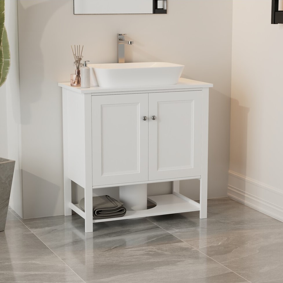 Charleston Under Sink Unit - White Image