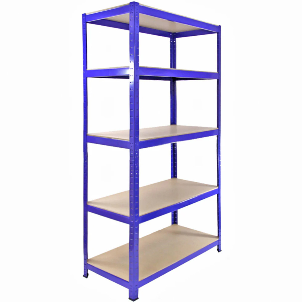 Monster Racking T-Rax Metal Storage Black Shelf 90cm 4 Pack Image 3