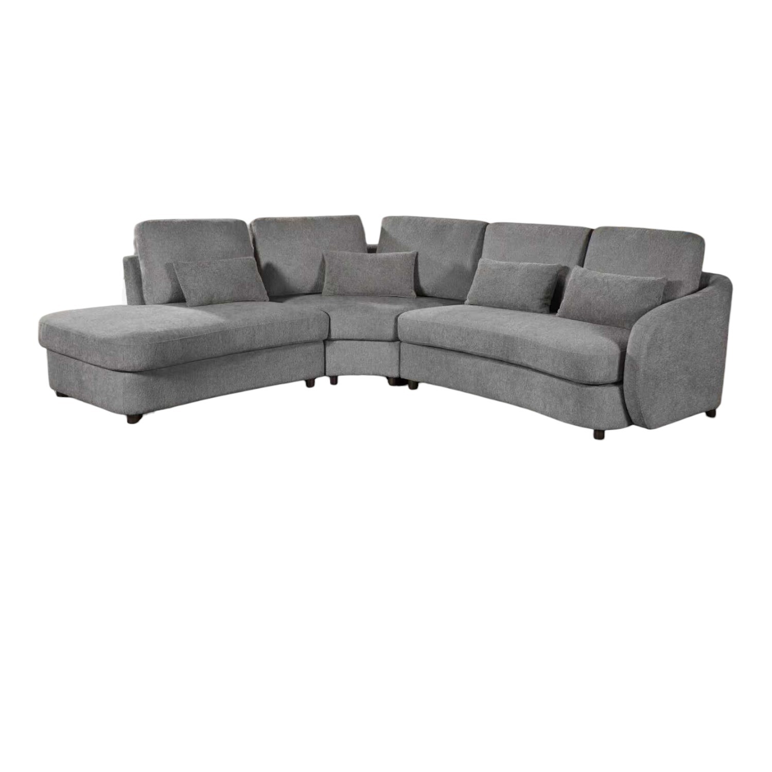Mabel Corner Sofa Grey Image 2