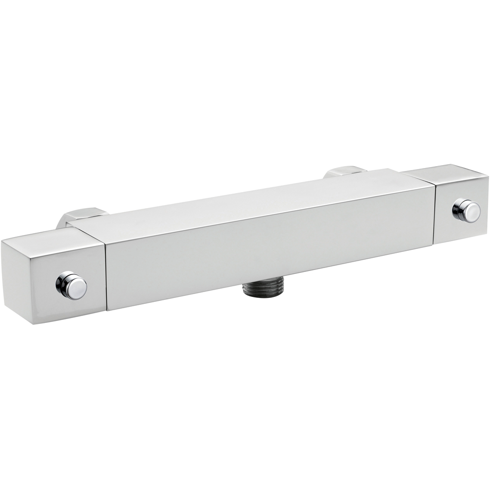 nuie Chrome Thermostatic Bar Valve Image 1