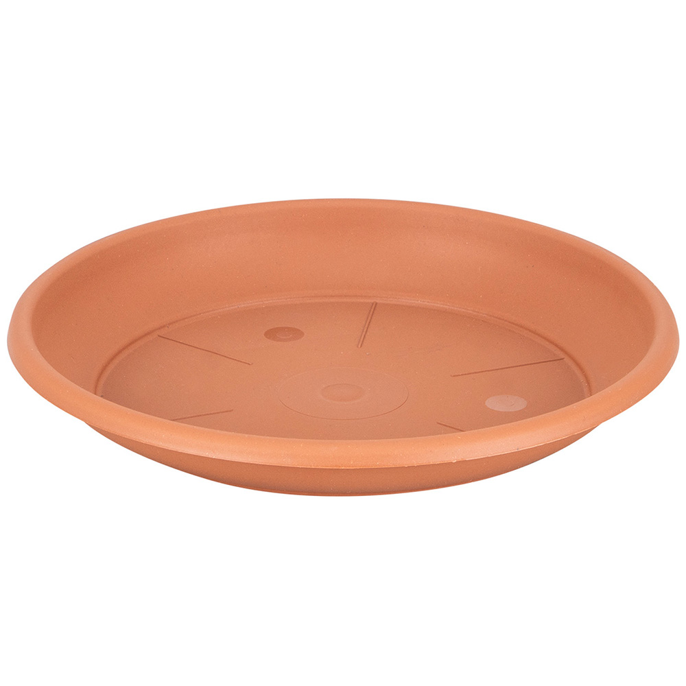 Round Terracotta Plant Pot Saucer 24cm Image
