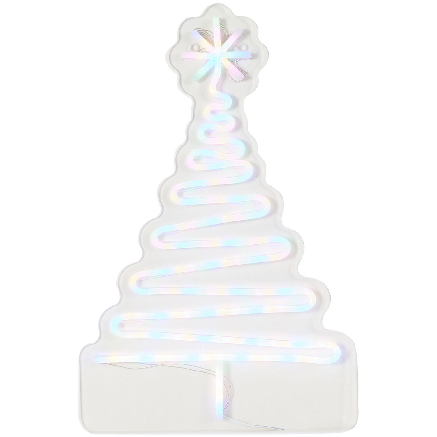 Neon LED Christmas Tree Image 3