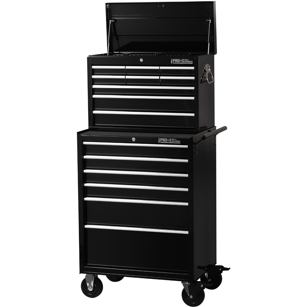 Hilka Tools HD PRO+ 15 Drawer Combination Tool Trolley Image 4