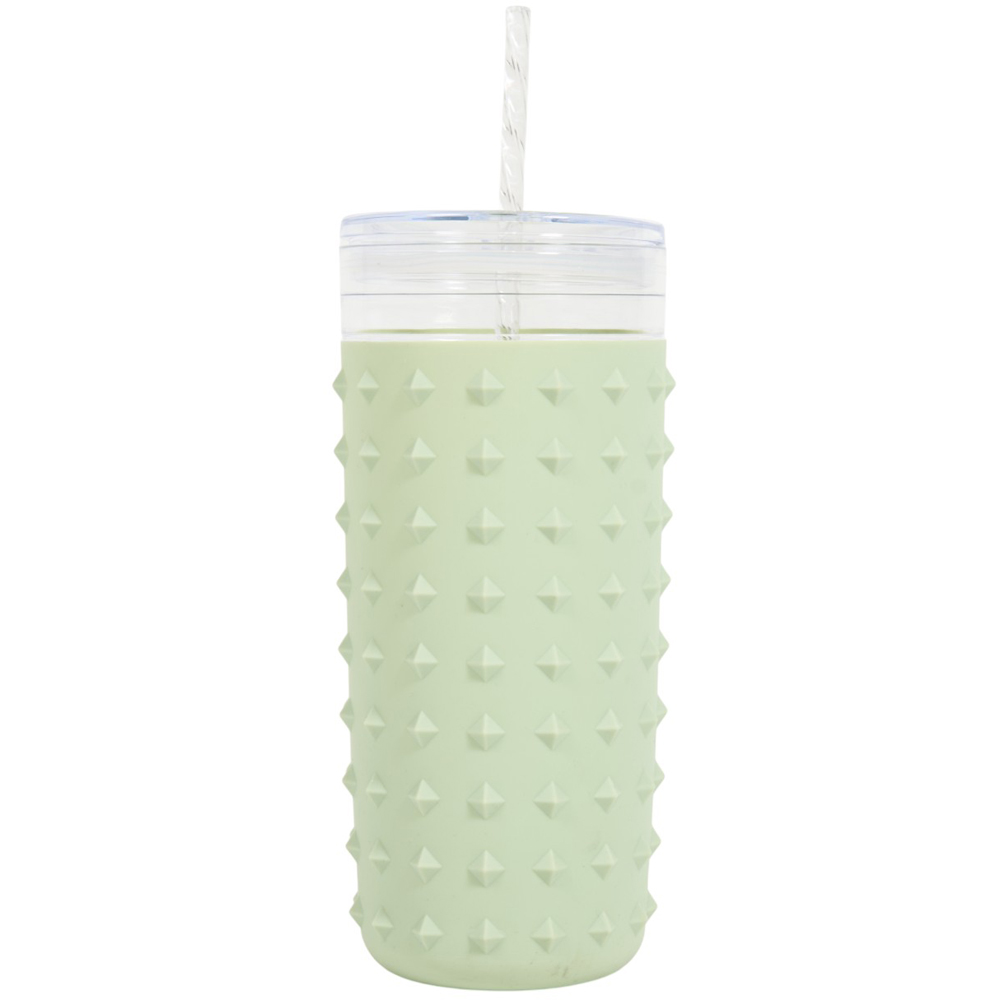 Silicone Cover Tumbler - Peach or Beige Image 5