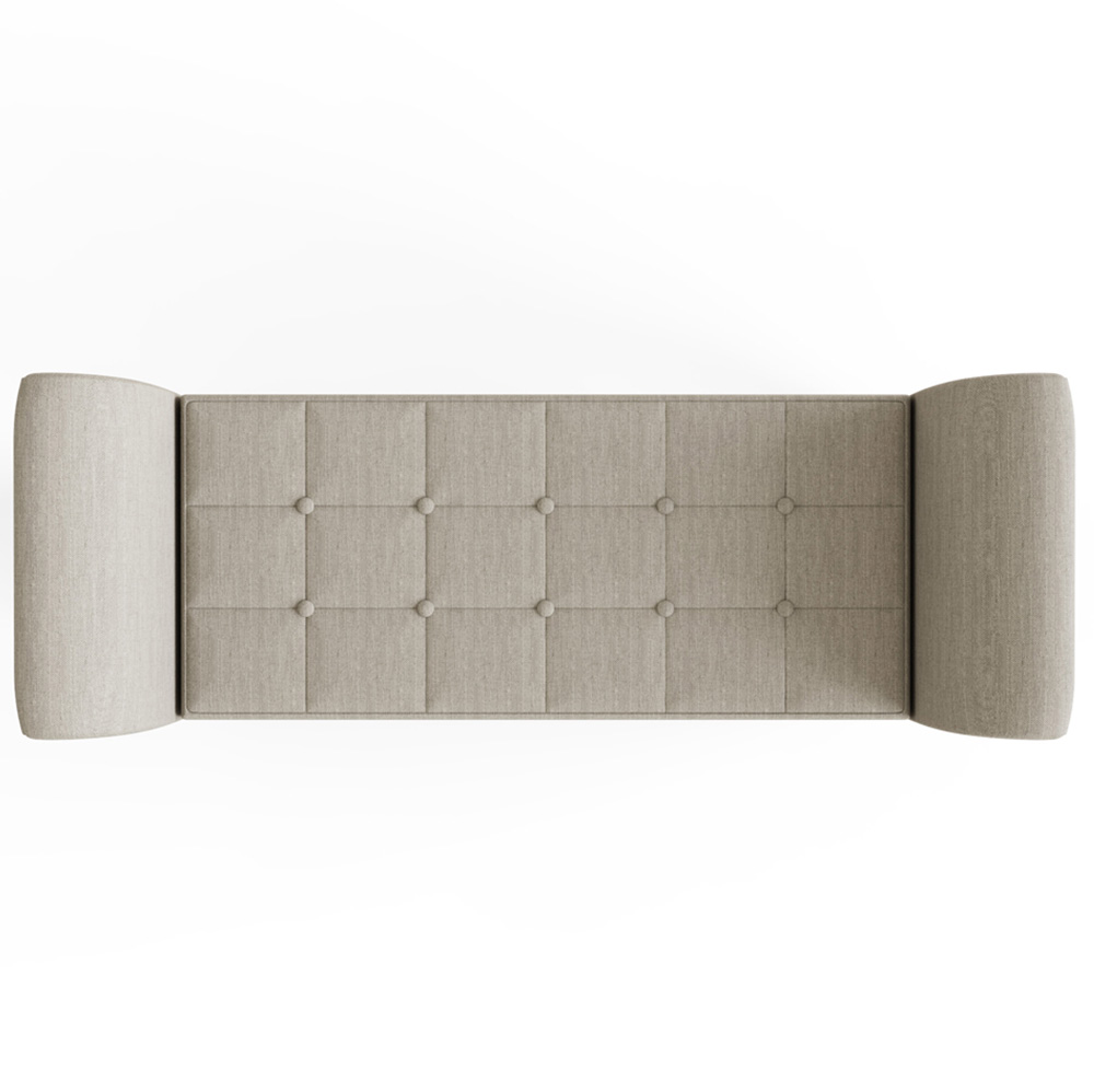 GFW Verona Natural Fabric Window Seat Image 5