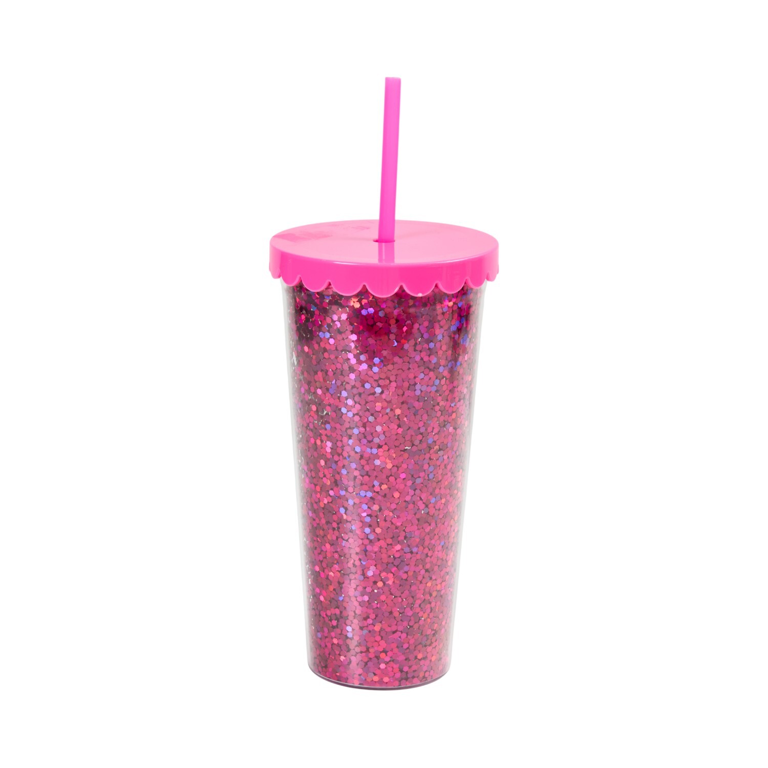 Glitter Tumbler and Straw Image 2