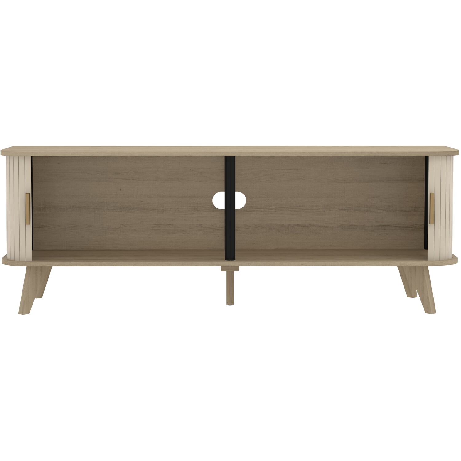 Tv Unit Neutral Mateo Sliding Door TV Unit Neutral | Homebase