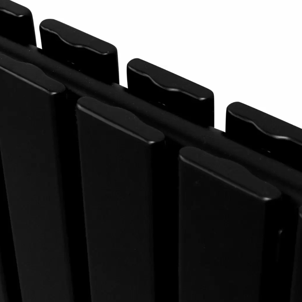 MonsterShop Black Flat Radiator 1800 x 420mm Image 5