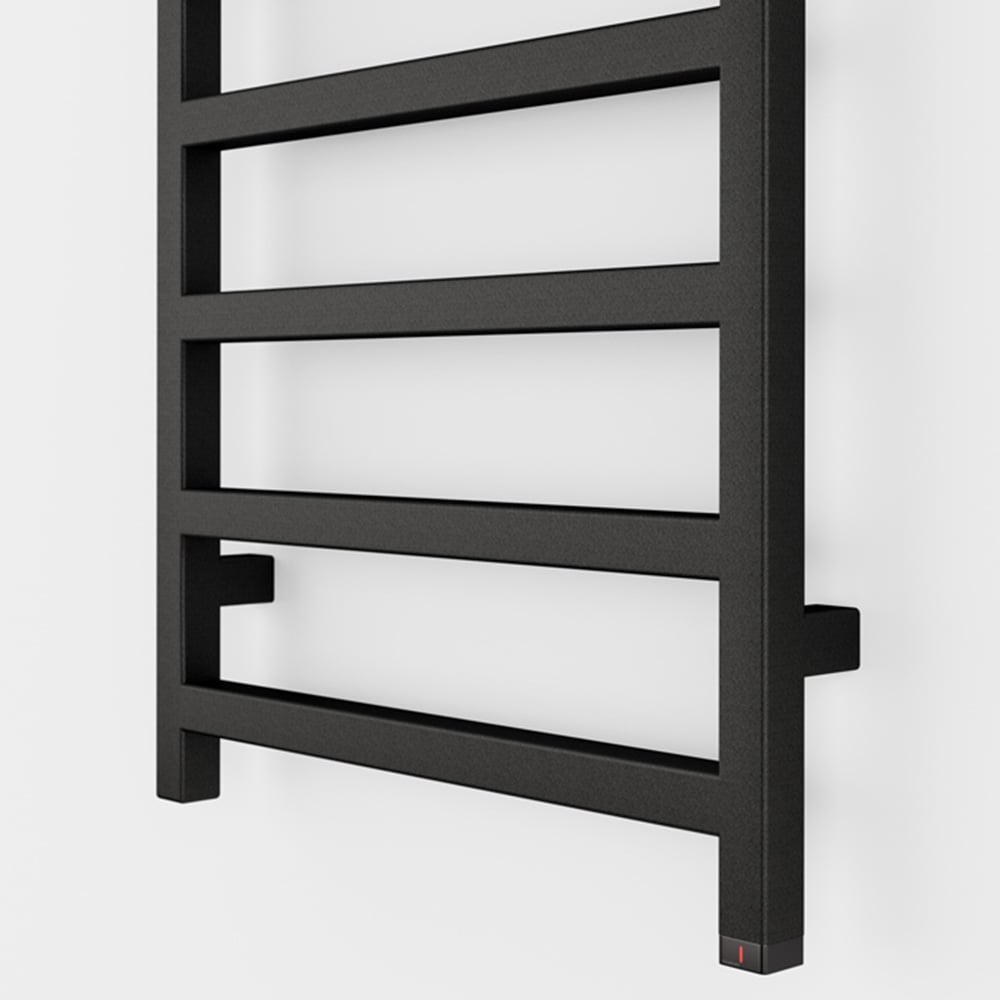 Terma Simple One Heban Black Electric Towel Rail 1440 x 500mm Image 3
