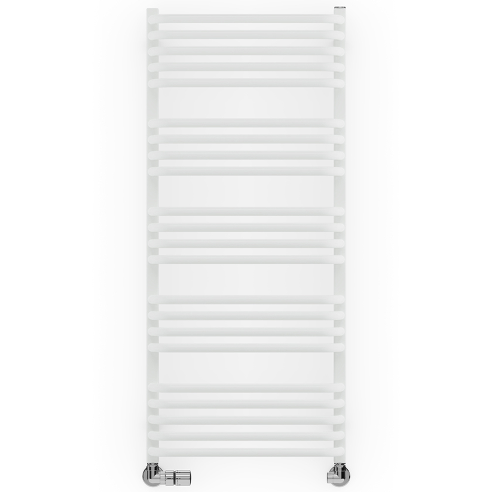 Terma Alex White Heated Towel Rail 1140 x 500mm Image 3