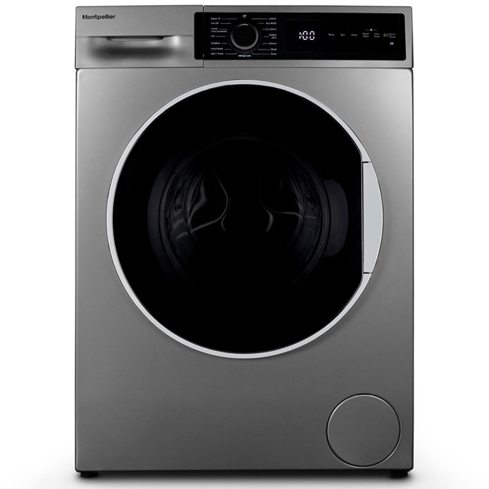 Montpellier MWM814BLS 8kg Silver Wide Washing Machine Image 3