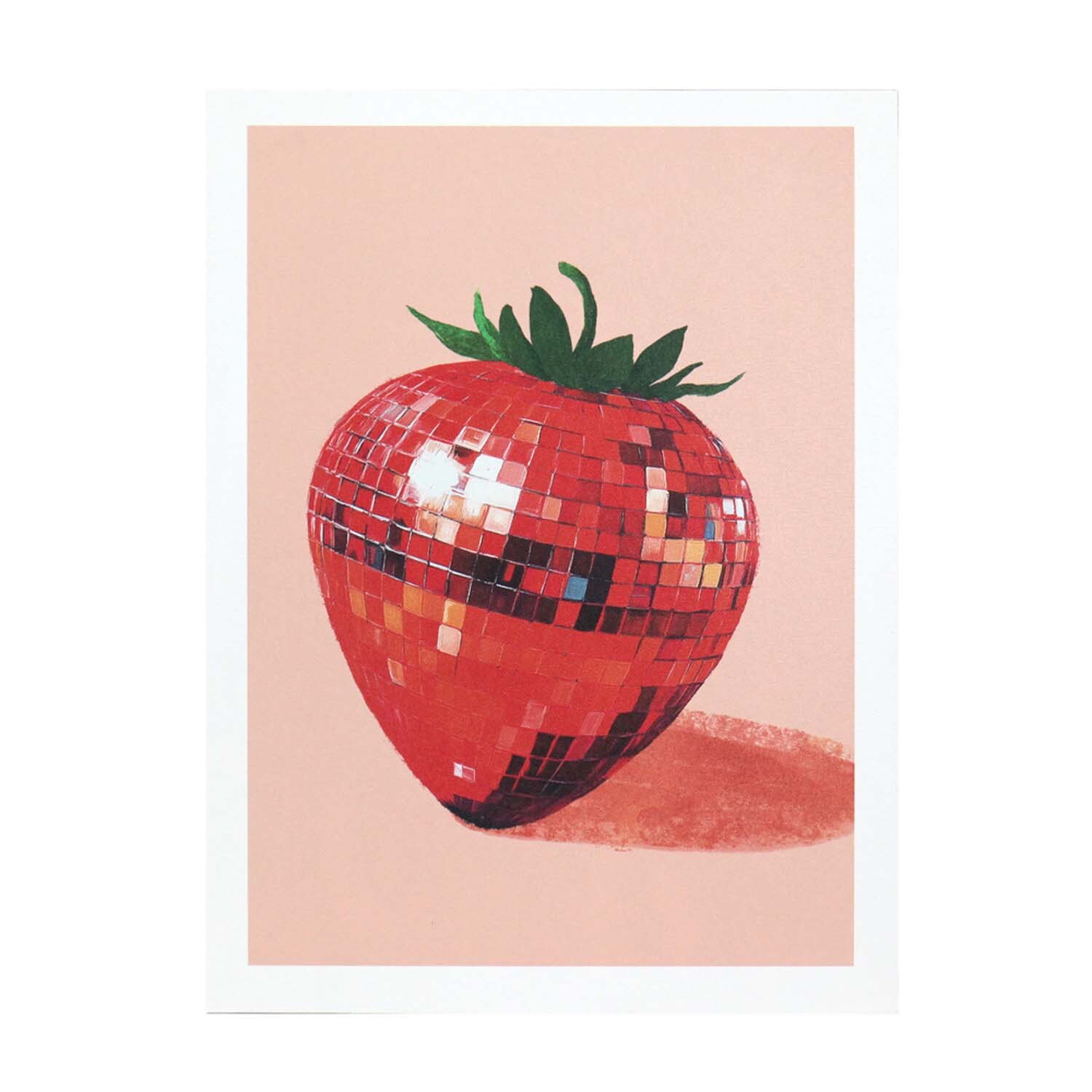 Colourful Disco Fruit Print Frame - Multicolour Image 4
